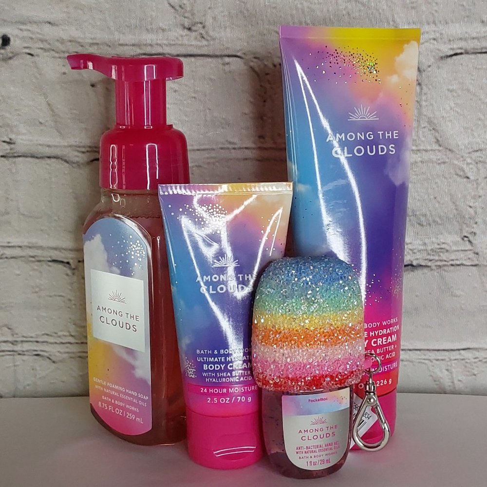 BATH & BODY WORKS 'AMONG THE CLOUDS' 5~PIECE BODY CARE GIFT SET - Picture 12 of 12